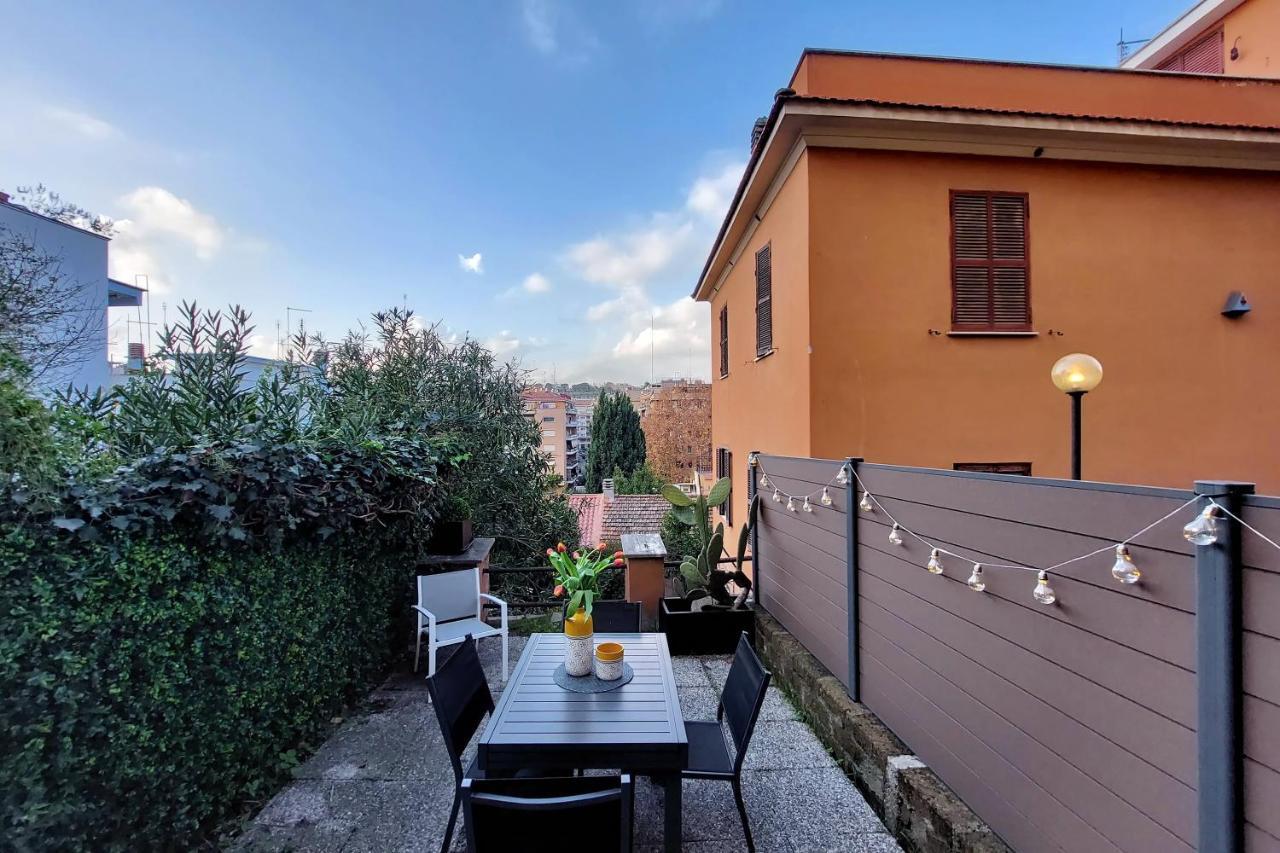 4Bnb - Cozy Vatican Loft With Terrace Roma Exterior foto