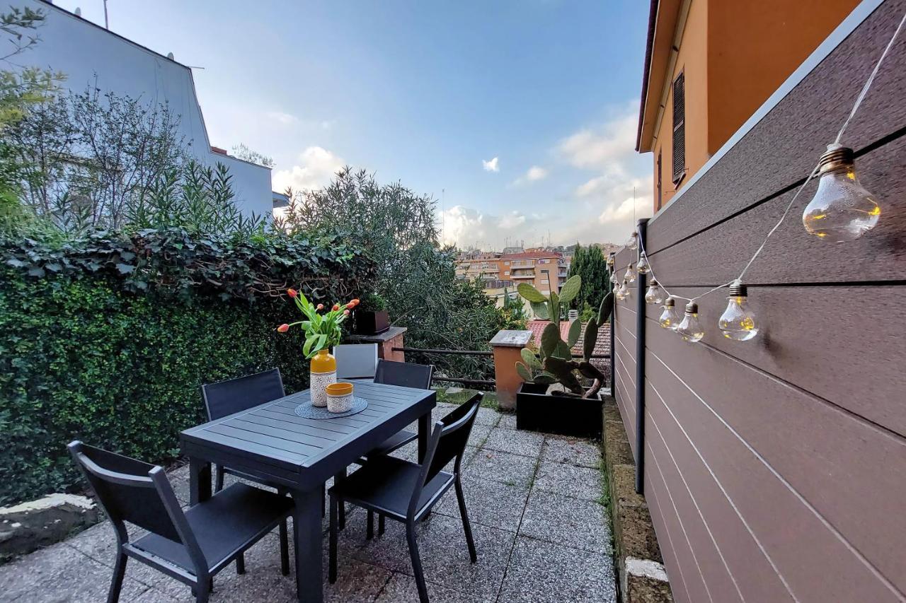 4Bnb - Cozy Vatican Loft With Terrace Roma Exterior foto