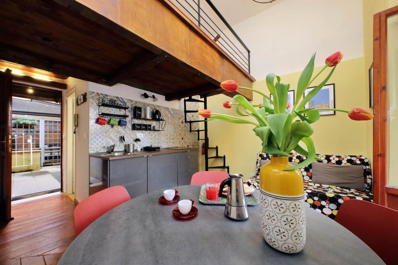 4Bnb - Cozy Vatican Loft With Terrace Roma Exterior foto